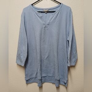 Orvis Brand Classic Collection V Neck Top Size XXL